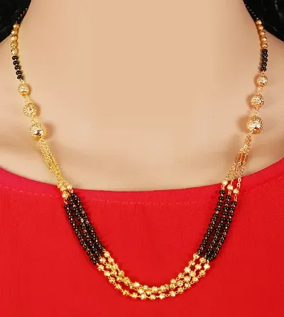 Traditional Gold Plated Alloy Mangalsutra