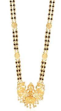 Traditional Gold Plated Mangalsutra for Women-thumb1