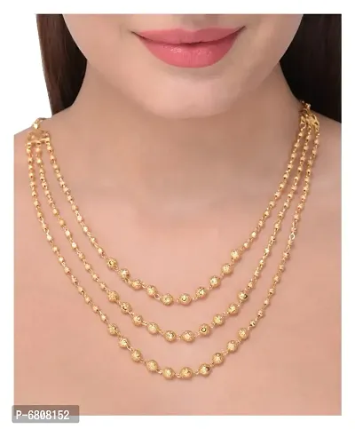 Traditional Gold Plated Necklace-thumb0