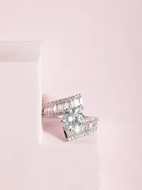 Bhagya Lakshmi American Diamond Ring-thumb1