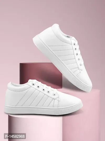 Buy Kraasa Sneakers for Men White UK 8 at Amazon.in