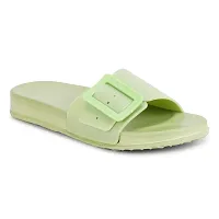 Kraasa  Slides with extra Cushion for Women and Girls | Walking Flip Flops| Indoor and Outdoor Slides Pista UK 3-thumb2