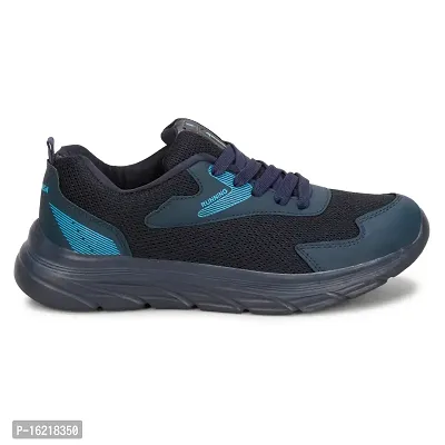Kraasa Sharks Running  Walking Shoes for Men, Sports Shoes For Men Navy UK 6-thumb3