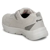 Kraasa Sharks Running  Walking Shoes for Men, Sports Shoes For Men Grey UK 6-thumb3