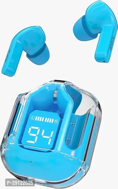 Stylish Blue In-ear Bluetooth Wireless Earbuds-thumb0