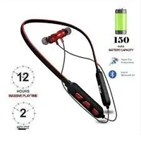 Classy Wireless Bluetooth Ear Bud with Neck Band-thumb1