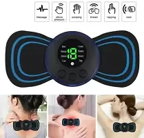 Butterfly Massager with Bluetooth Ultrapods Earbuds with Transparent Charging Case Blue Color ( Pack of 2)-thumb2