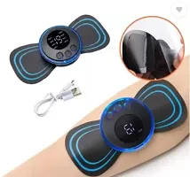 Butterfly Massager with Bluetooth Ultrapods Earbuds with Transparent Charging Case Blue Color ( Pack of 2)-thumb4