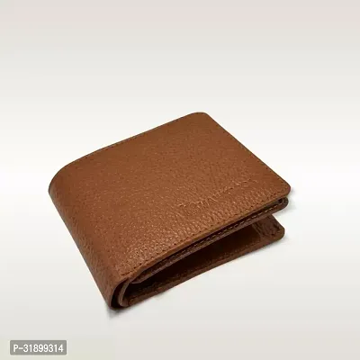 Men TrendyGenuine Leather Wallet  7 Card Slots