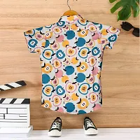 Fabulous Cotton Printed Shirt  For Boys-thumb1