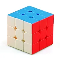 Kids and Adults Rs Speed Cube 3x3x3 (Multicolor, Pack of 2)-thumb1