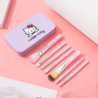 Hello Kitty Soft Makeup Brush Set 7 Pcs-thumb3