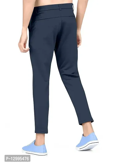 JAVERI Men's Strechable Lycra Lower Regular Fit Trackpants (JR-J5-AJ-03-TRACK-NEVY BLUE-32)-thumb3