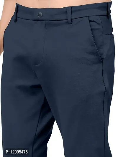 JAVERI Men's Strechable Lycra Lower Regular Fit Trackpants (JR-J5-AJ-03-TRACK-NEVY BLUE-32)-thumb4