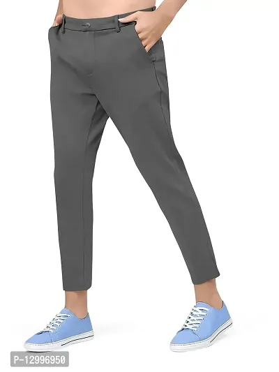 JAVERI Men's Strechable Lycra Lower Regular Fit Trackpants (JR-J5-AJ-03-TRACK-GREY-32)-thumb3