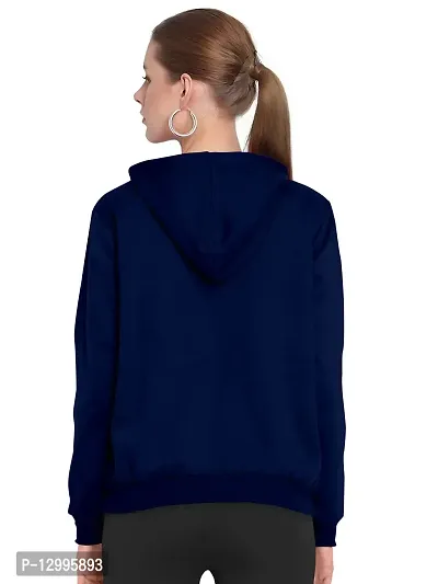 ZINUX Women's and Girls Smail Hoodie for Women | Full Sleeve Stylish Women's Sweatshirts (ZN-J5-SMILE_Blue_S)-thumb4