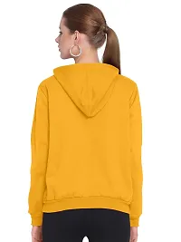 ZINUX Women's and Girls Smail Hoodie for Women | Full Sleeve Stylish Women's Sweatshirts (ZN-J5-SMILE_Yellow_XL)-thumb3
