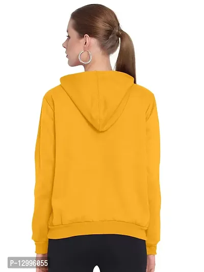 ZINUX Women's and Girls Smail Hoodie for Women | Full Sleeve Stylish Women's Sweatshirts (ZN-J5-SMILE_Yellow_XL)-thumb4
