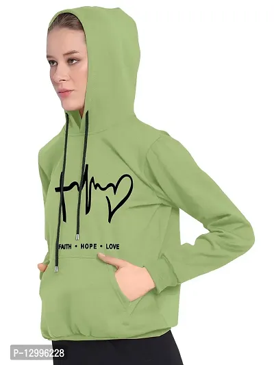 ZINUX Women's and Girls Hart Hoodie for Women | Full Sleeve Stylish Women's Sweatshirts (ZN-J5_HART)-thumb4