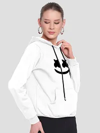 ZINUX Women's and Girls Smail Hoodie for Women | Full Sleeve Stylish Women's Sweatshirts (ZN-J5-SMILE)-thumb2