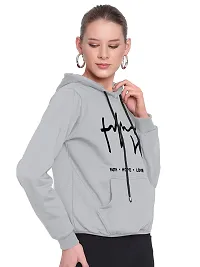 ZINUX Women's and Girls Hart Hoodie for Women | Full Sleeve Stylish Women's Sweatshirts (ZN-J5_HART)-thumb1