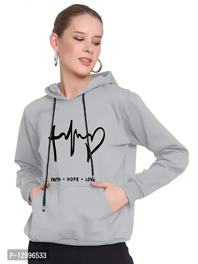 ZINUX Women's and Girls Hart Hoodie for Women | Full Sleeve Stylish Women's Sweatshirts (ZN-J5_HART)