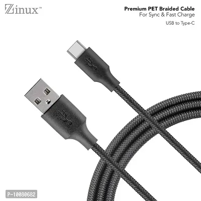 Stylish TYPE-C PVC Mobile Cables For Charging-thumb0