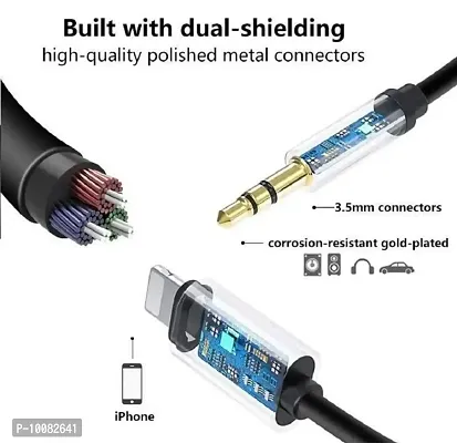 Stylish I-Phone AUX Connector Cable-thumb3