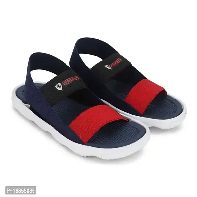 Buy Stylish Black EVA Textured Comfort Sandals For Men Online In