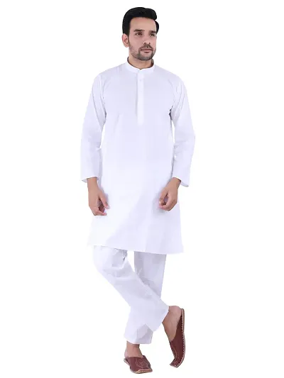 HUZUR Men's Cotton kurta pajama set