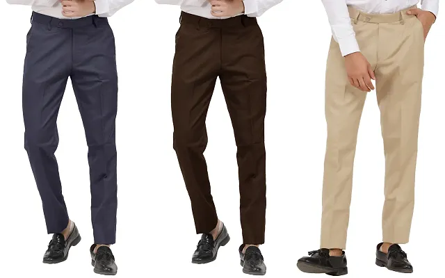 Formal Pants For Men - Buy Men's Formal Trousers Online | JadeBlue