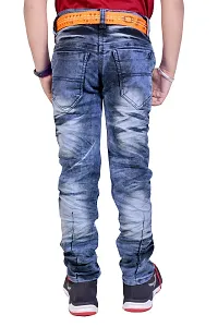 Stylish Blue Denim Regular Fit Jeans Baby Boys And Kids-thumb1