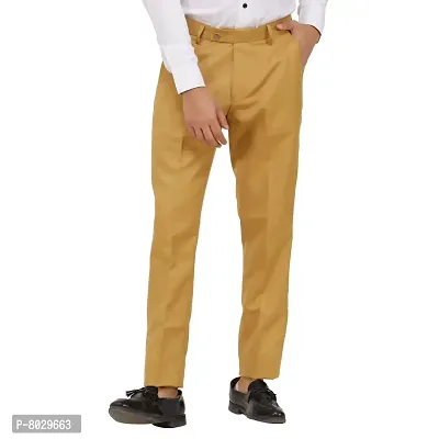 Poly Viscose Blended Formal Trousers For Men