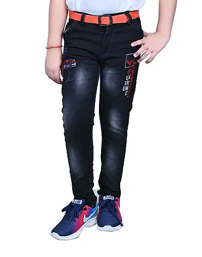 Stylish Regular Fit Jeans for Boys