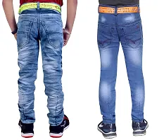 Boy Stylish Regular Fit Jeans Pack of 2-thumb1