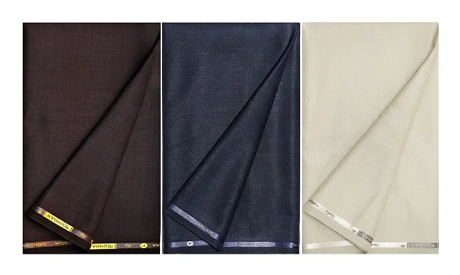 Men's Unstitched Polycotton Shirt & Trouser Fabric Printed, Handwash,  100-150 at Rs 299/set in Surat