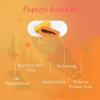 GLAM HERBS Papaya Face Wash for Glowing  Healthy Skin | Reduces Dark Spots  Blemishes | Herbal, SLS  Paraben Free | Suitable for All Skin Types | 100ml-thumb3