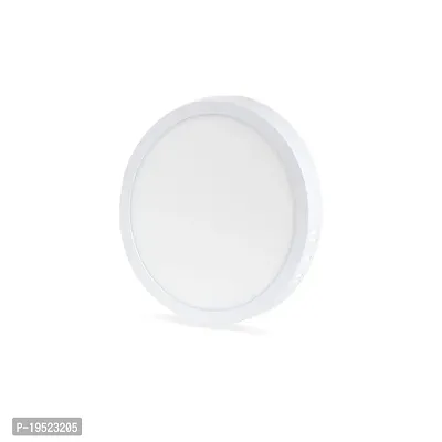 Led Round Ceiling Surface Panel Light Color-White (Pack of 1 22 Watt Prong)-thumb0