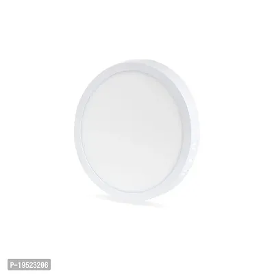 15 Watt Round LED Surface Panel Light for POP And False Ceiling - Cool White (Pack of 1)-thumb0