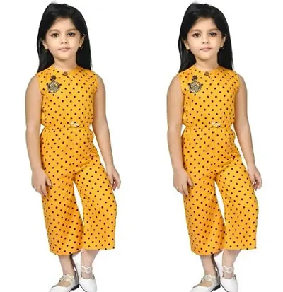 Fabulous Rayon Jumpsuits For Girls Pack Of 2