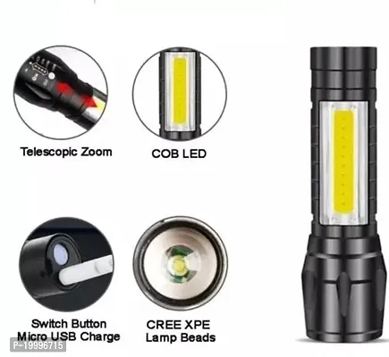 Portable Torch / High Power Pocket Torch / Portable Torch Light / Pen Clip for Camping and Outdoor use (Pack of 1).....Torch Light
