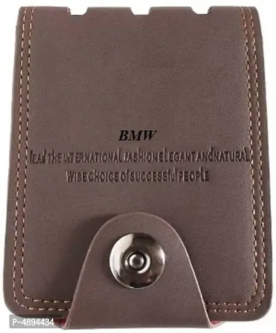 Stylish Brown Artificial Leather Wallet For Men And Boys
