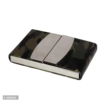 Amazing PU Leather And Stainless Steel Card Holders For Men And Women-thumb0