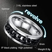 Best and Stylish Stainless Steel Ring For Men and Boys-thumb1