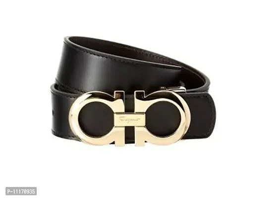 Stylish Fancy Solid Faux Leather Belt For Men-thumb2