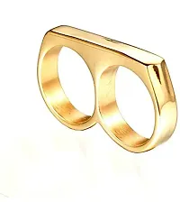 Amaizng Designer Stainless Steel Rings For Men Pack Of 3-thumb2