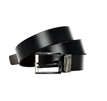 Stylish Fancy Solid Faux Leather Belt For Men-thumb1