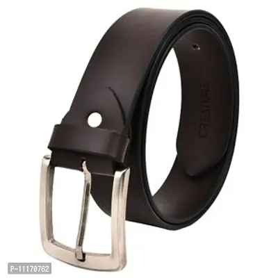 Stylish Fancy Solid Faux Leather Belt For Men-thumb0