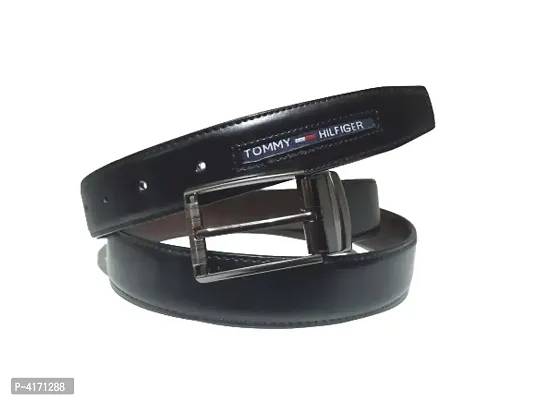 Pure Leather Designer Reversible Belts For Men-thumb0