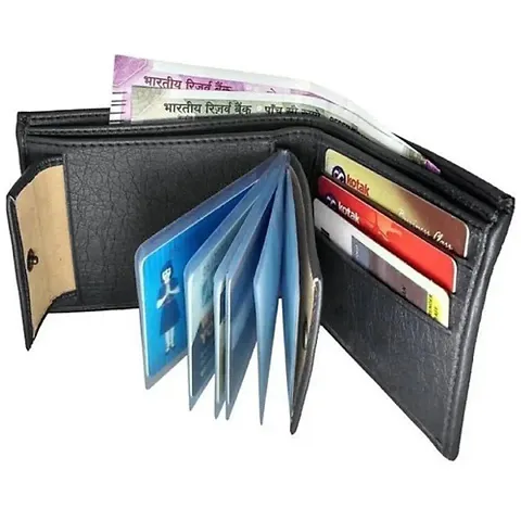 New Arrival-Leatherette Two Fold Wallet For Men's